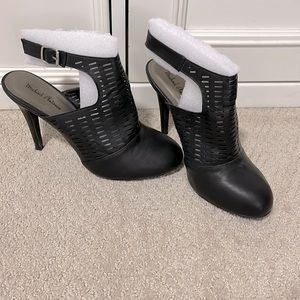 Michael Antonio Black Boot Heels
